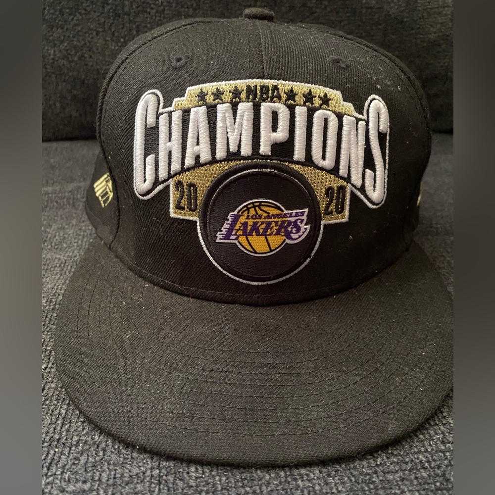 Lakers 2020 championship hat